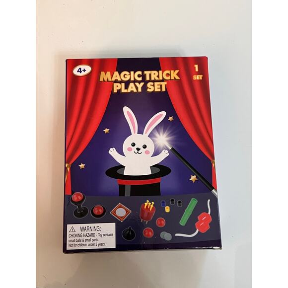 None Other - Magic Tricks Play Set New in Box